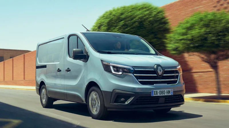 Renault Trafic kassevogn